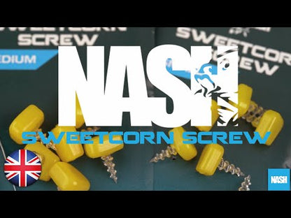 Nash Sweetcorn Screw Large 6 Stück