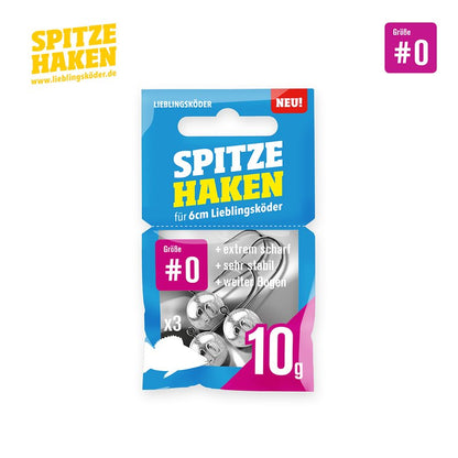 Lieblingsköder - Spitze Haken #0