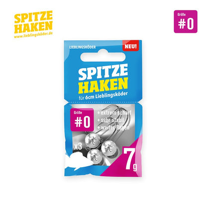 Lieblingsköder - Spitze Haken #0