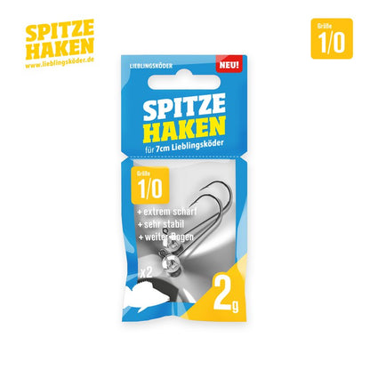 Lieblingsköder - Spitze Haken 1/0