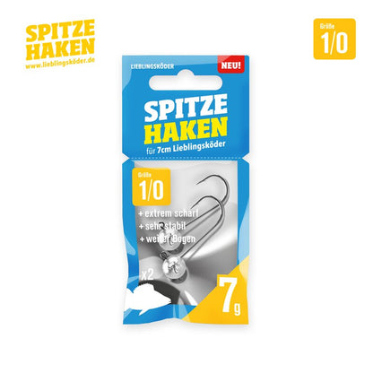 Lieblingsköder - Spitze Haken 1/0