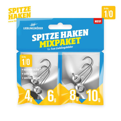 Lieblingsköder - Spitze Haken 1/0