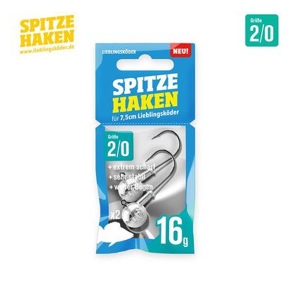 Lieblingsköder - Spitze Haken 2/0