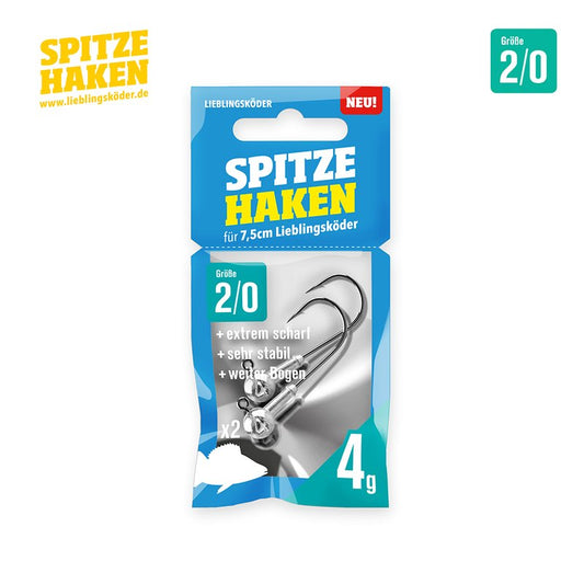 Lieblingsköder - Spitze Haken 2/0