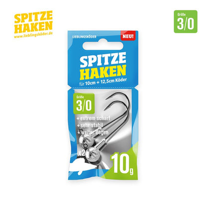 Lieblingsköder - Spitze Haken 3/0