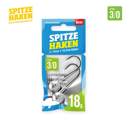 Lieblingsköder - Spitze Haken 3/0