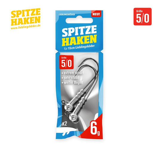 Lieblingsköder - Spitze Haken 5/0