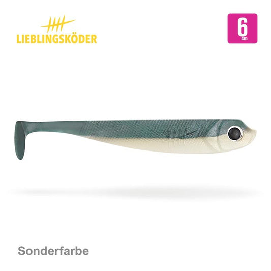 Lieblingsköder Gummifisch 6cm - Sonderfarben