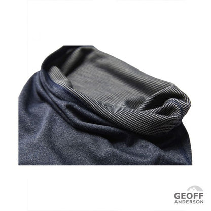 Geoff Anderson PowerWool Tube - Grau/Blau meliert / Schlauchschal