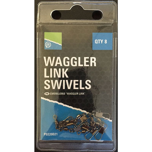 Preston Waggler Link Swivels / Vorfachwirbel