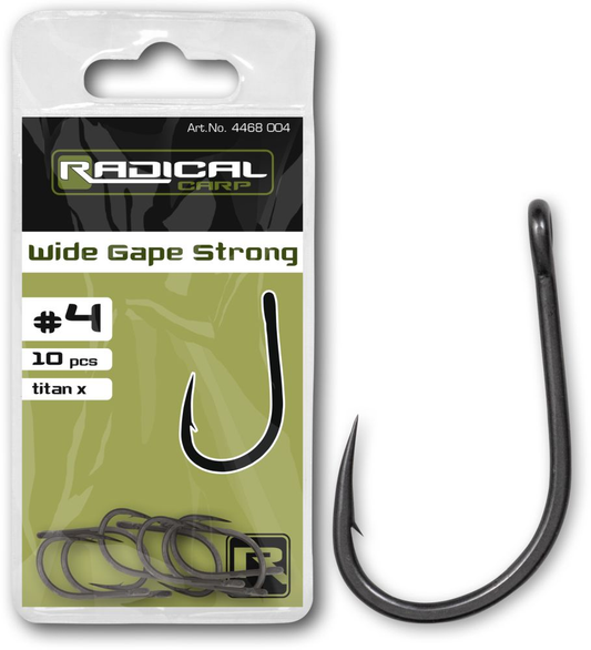 Radical Wide Gape Strong Titan X / Karpfenhaken