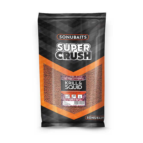 Sonubaits Super Crush Krill & Squid - 2kg / Grundfutter