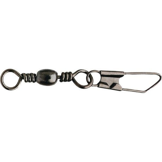 Spro Barrel Swivel mit Safety Snap / Wirbel 10 Stück