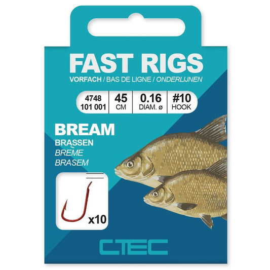 C-Tec Fast Rigs - Bream / Vorfachhaken