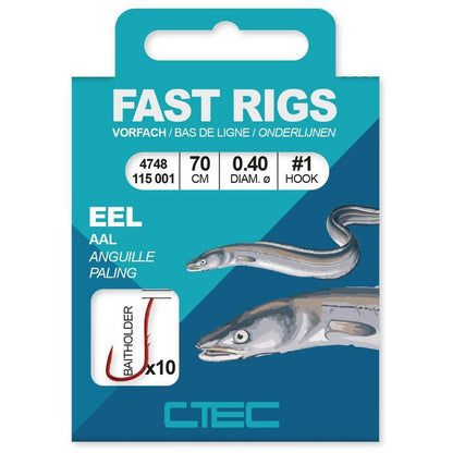 C-Tec Fast Rigs - Eel Baitholder / Vorfachhaken