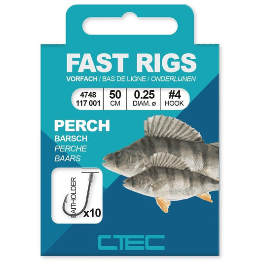 C-Tec Fast Rigs Perch Baitholder / Vorfachhaken