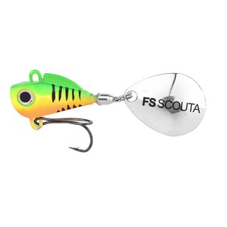 Spro Freestyle Scouta Jig-Spinner 6g #8 / Raubfisch-Köder mit Wendehaken