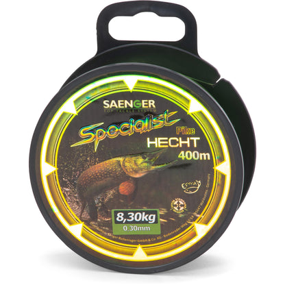 Sänger Specialist monofile Schnur Hecht 400m 0,30mm (8,30kg)