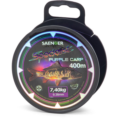 Sänger Specialist monofile Schnur Purple Carp 400m 0,25mm (6,25kg)