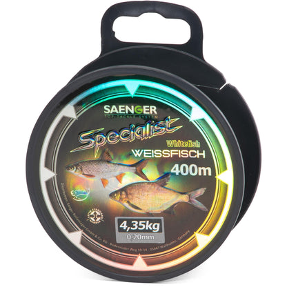 Sänger Specialist monofile Schnur Weissfisch 400m 0,15mm (2,45kg)