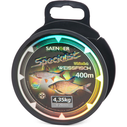 Sänger Specialist monofile Schnur Weissfisch 400m 0,18mm (4,05kg)