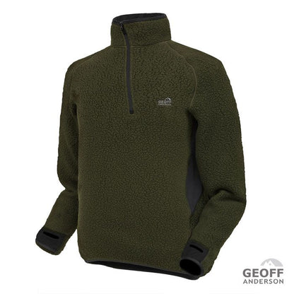 Geoff Anderson Thermal 3 Top - Grün / Funktionsfleece