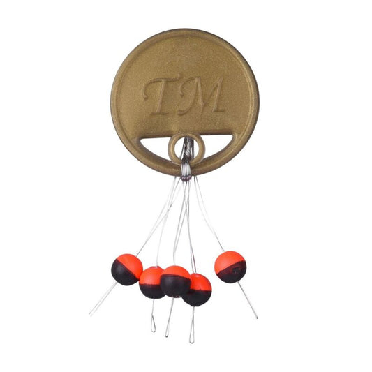 Spro Trout Master Mini Pilots 5mm Black/Red 5Stk.